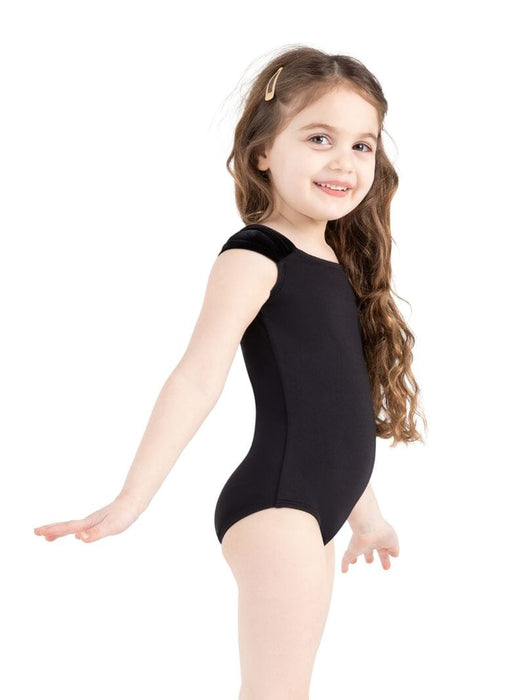 Capezio Regency Royal Elizabeth Cap Sleeve Leotard black side