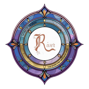 The River Fine Arts logo