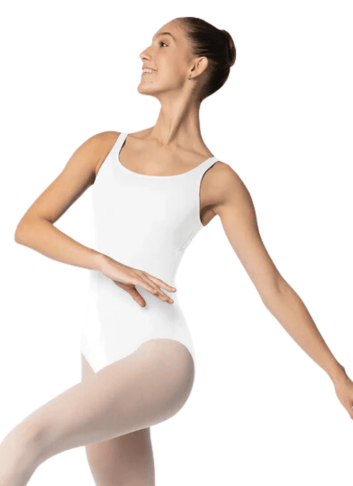 SL124 / SL125 Tank Leotard - White