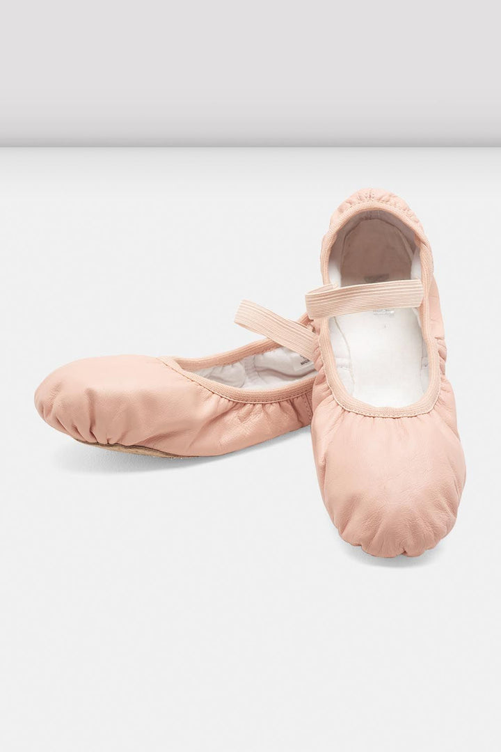 Childrens Giselle Leather Ballet Shoes - BLOCH Dance US