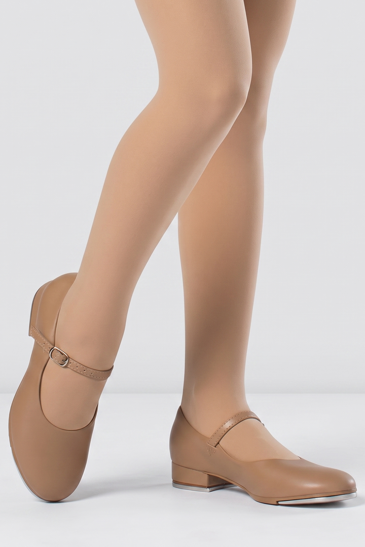 So Danca Vegan Mary Jane Tap Shoes - Caramel