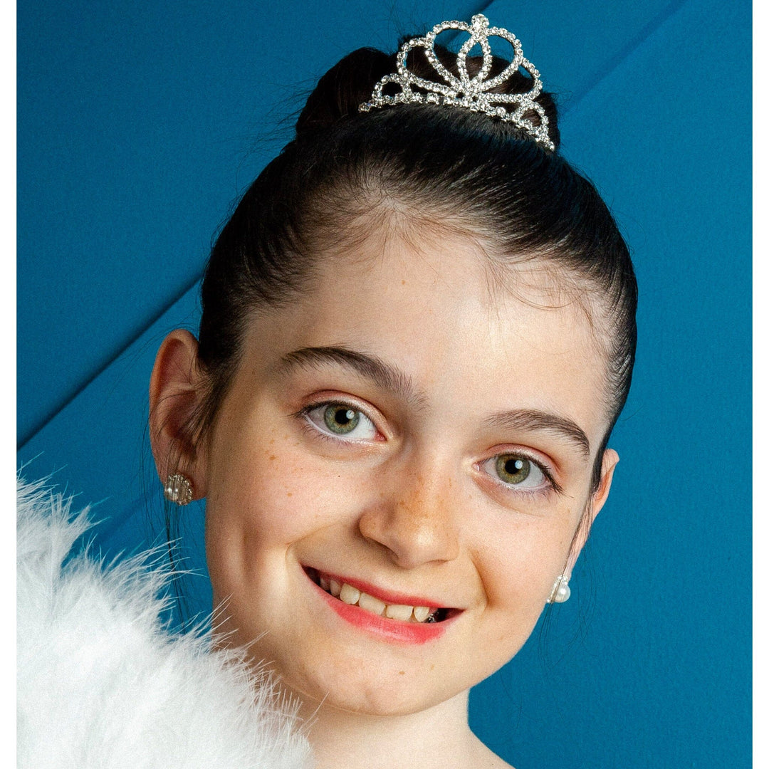 Tiara Hair Comb - Looping Heart