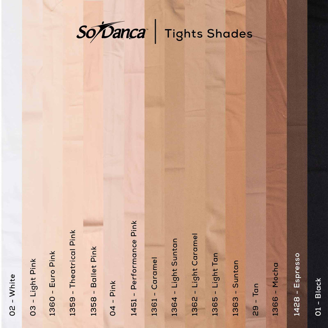 So Danca Adult Stirrup Ballet Tights