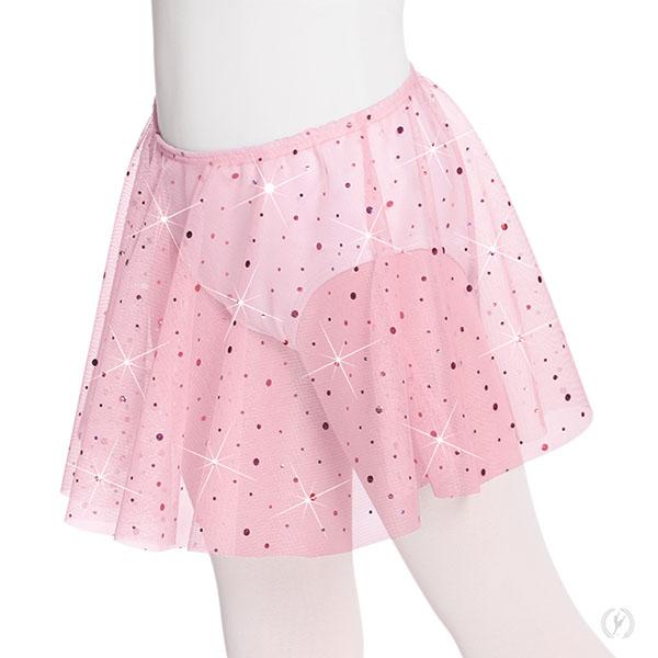 Eurotard 02283 Sequin Tulle Pull On Skirt - Child