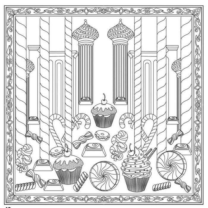 Nutcracker Sweets: Nutcracker Coloring Book