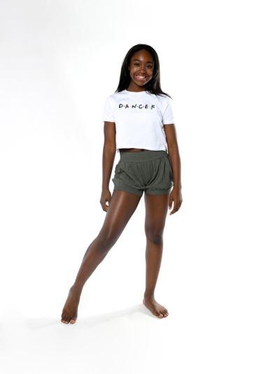 Sugar and Bruno D9872 Friends Dancer Crop Tee