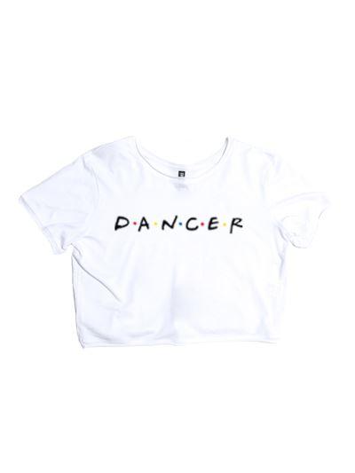 Sugar and Bruno D9872 Friends Dancer Crop Tee