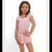 So Danca SL-122 Christabel Child Skirted Cap Sleeve Leotard - Light Pink