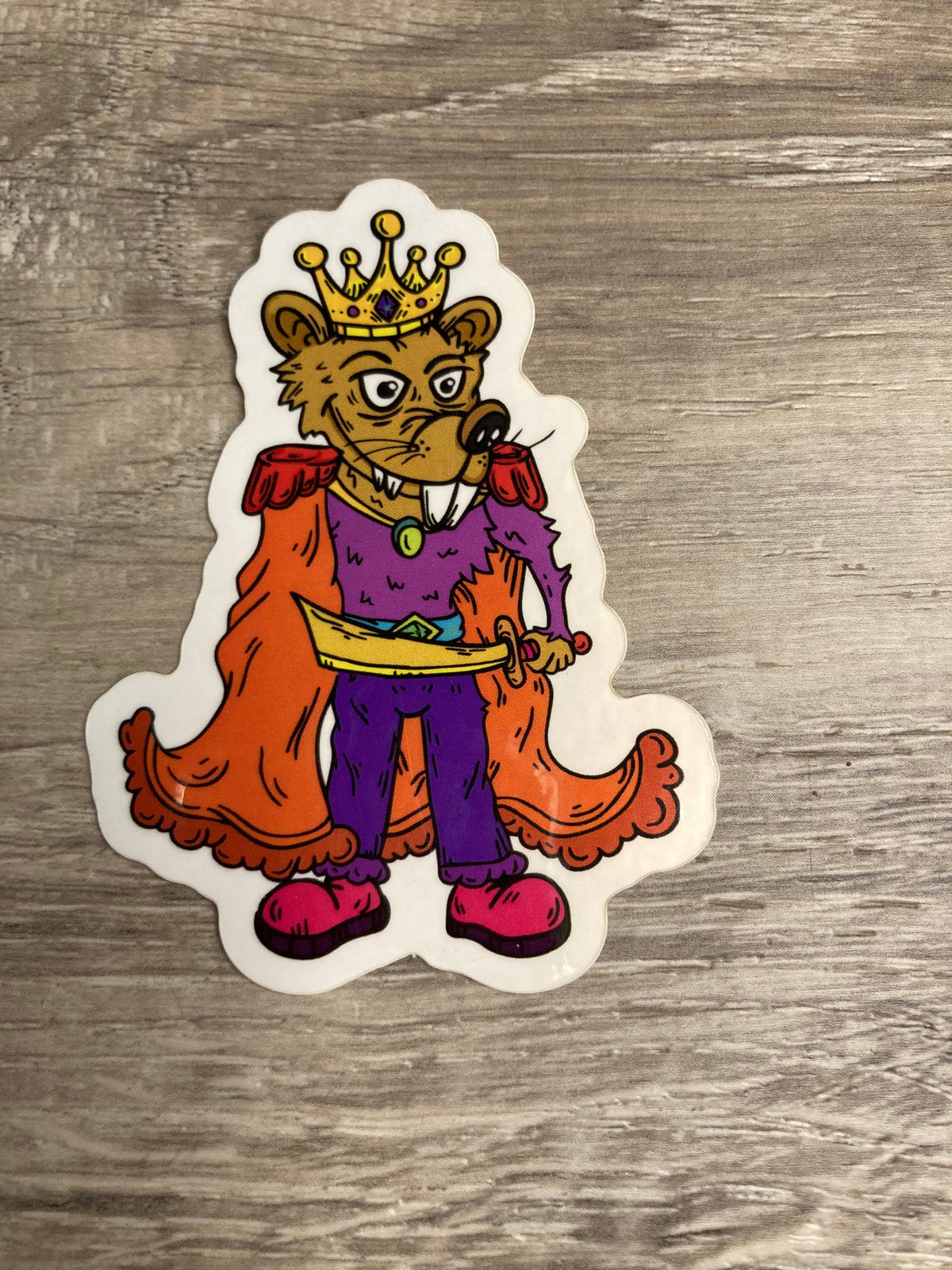 Nutcracker Rat King Vinyl Sticker — DanceWear Corner
