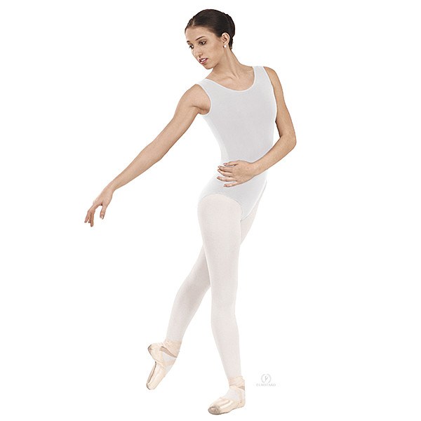 Eurotard 1002 Tank Top Leotard white