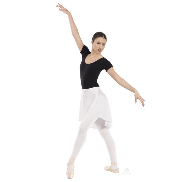 Eurotard 10126 19" Wrap Skirt white