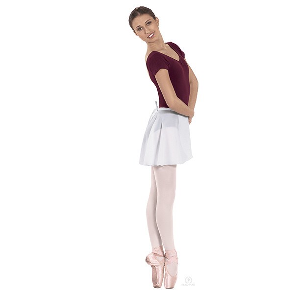 Eurotard 10362 14" Wrap Skirt - Adult white