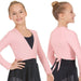 Eurotard 10523C Long Sleeve Cotton Lycra® Ballet Wrap Sweater - Child