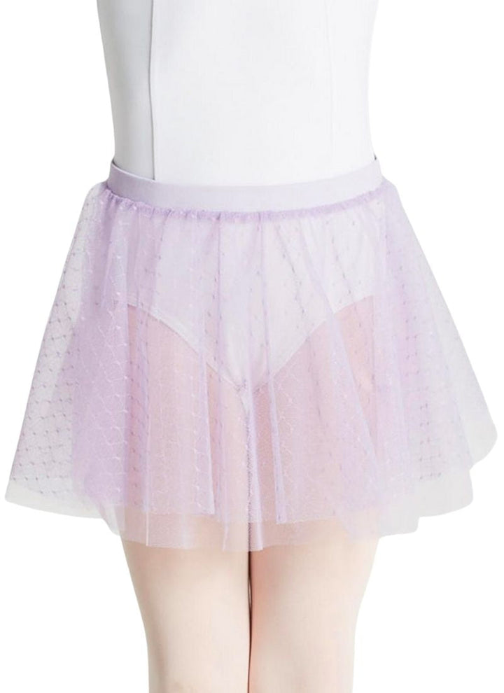 Capezio 11312C Child Double Layer Pull-on Skirt - Lavender