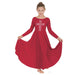 Eurotard 11029 Silver Cross Dress red
