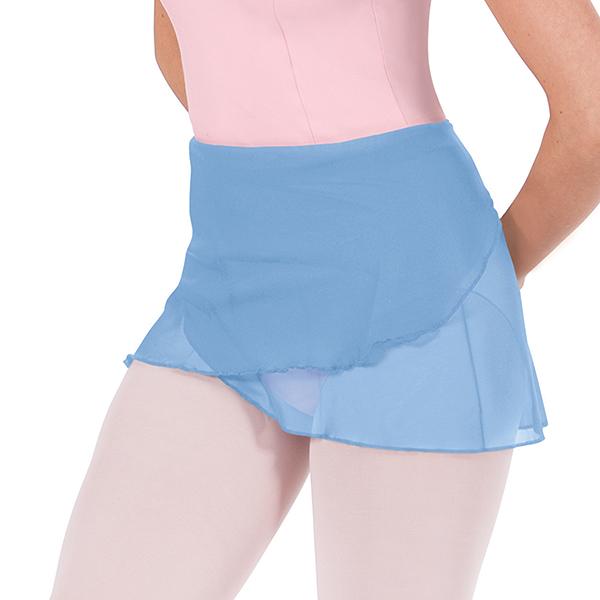 Eurotard 131250 Womens Chiffon Mini Wrap Skirt