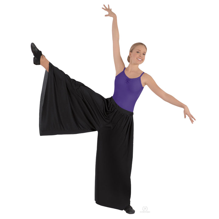 Eurotard 13696  Palazzo Pants- Adult Black