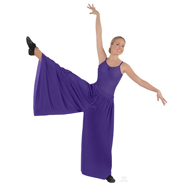 Eurotard 13696  Palazzo Pants- Adult purple