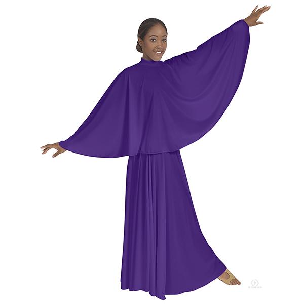 Eurotard 13739 Angel Wing Collar Purple