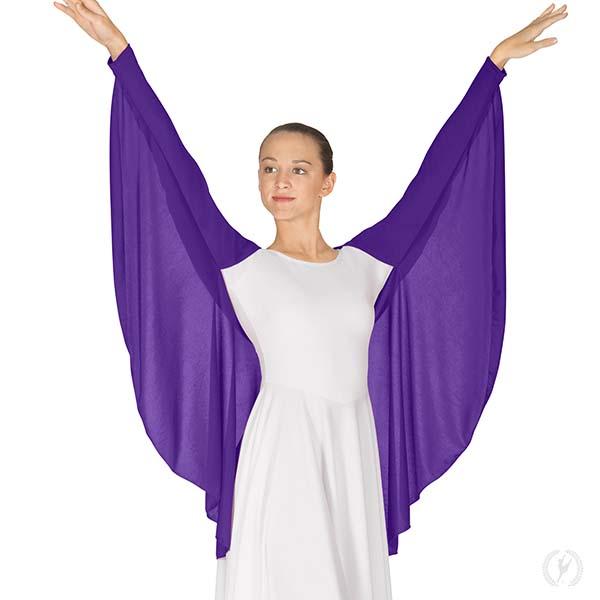 Eurotard 13800 Womens Polyester Angel Wing Praise Shrug