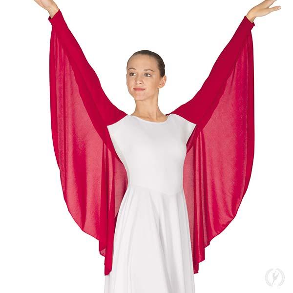 Eurotard Womens Polyester Angel Wing Praise Shrug