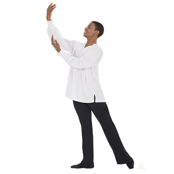 Eurotard 13843C Black Unisex Relaxed Fit Pants - Child