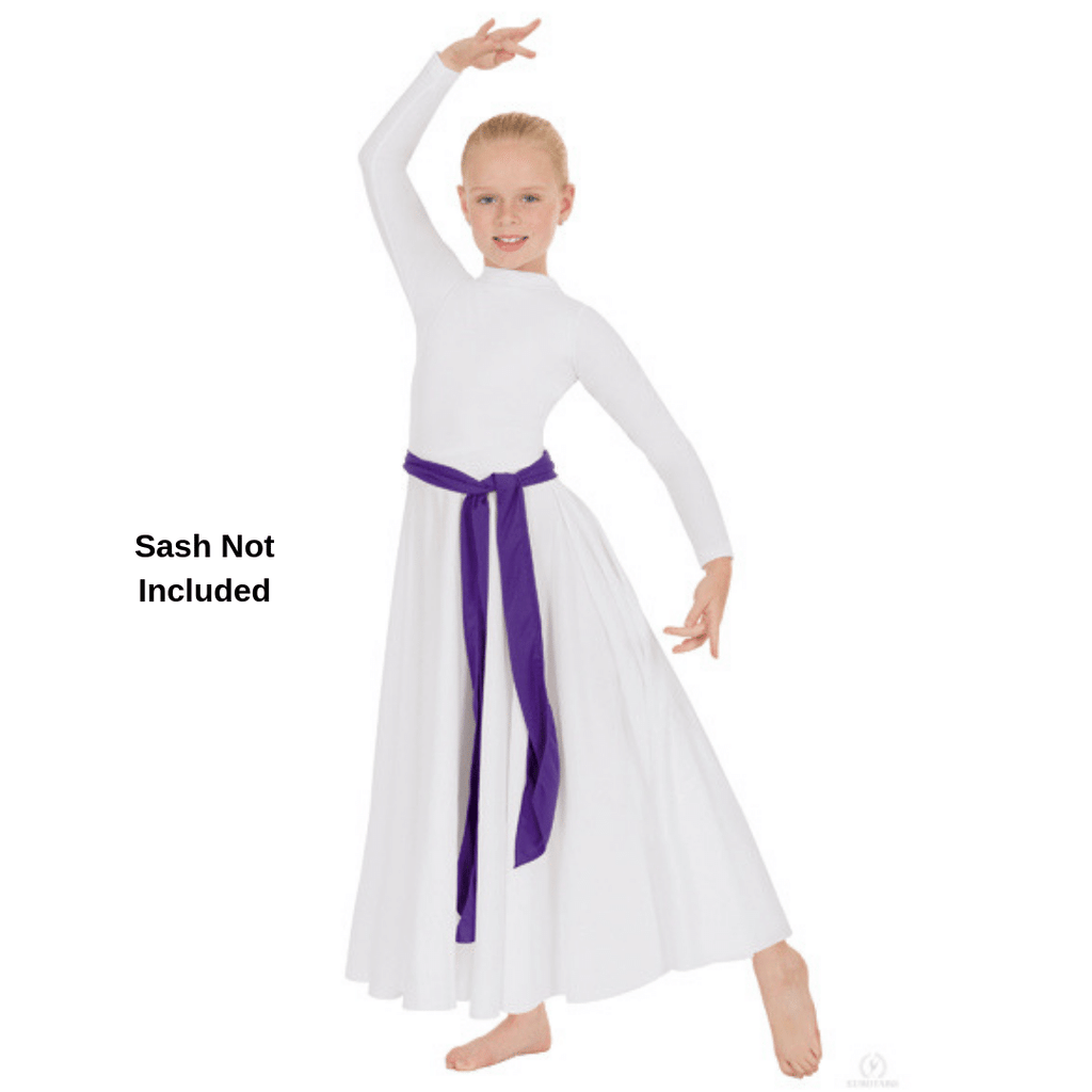 Eurotard 13826C Polyester Asymmetrical Top - Child  Praise dance garments,  Praise dance wear, Dance attire