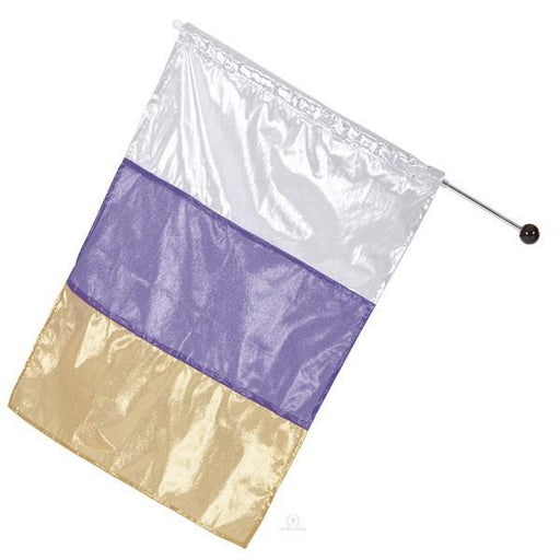Metallic Tricolor Flag