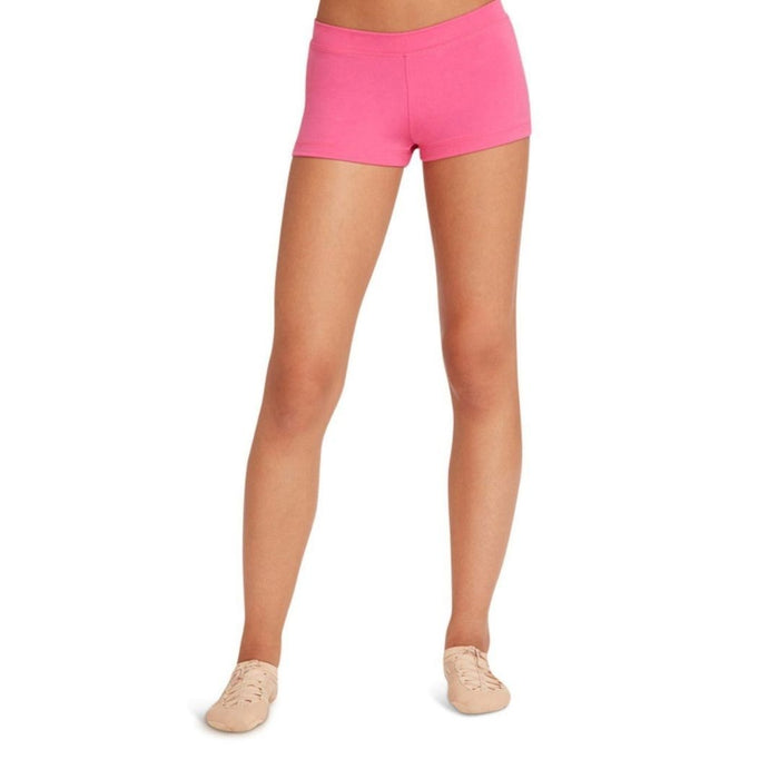 Capezio Women's Boy Cut Low Rise Shorts | Style: TB113 - Hot Pink