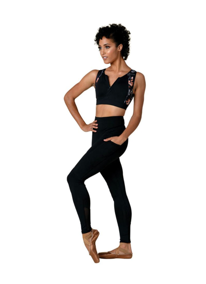 Danz N Motion 22309C/A Tank Leotard Black - Front