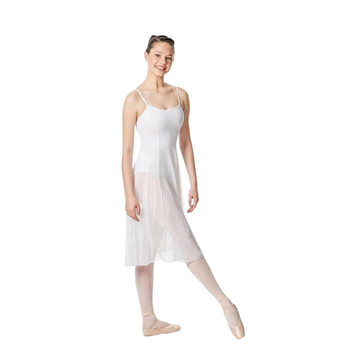 Lulli LUB256 Long Mesh Dress Leotard Claire - Closeout — DanceWear Corner