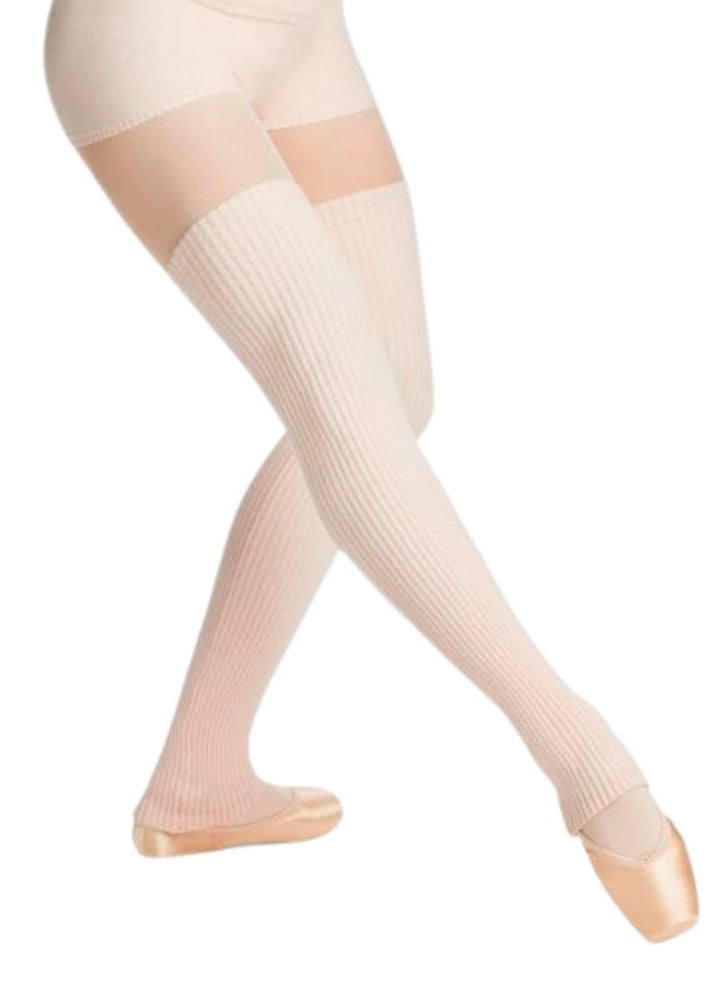Capezio CK10954W Adult 27" Ribbed Legwarmer - Pink