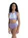 Danz N Motion 21410A/C High Waisted Briefs Purple - Front