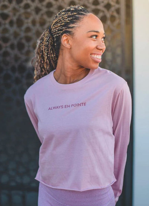 Zumba Forever Long Sleeve Crop Top