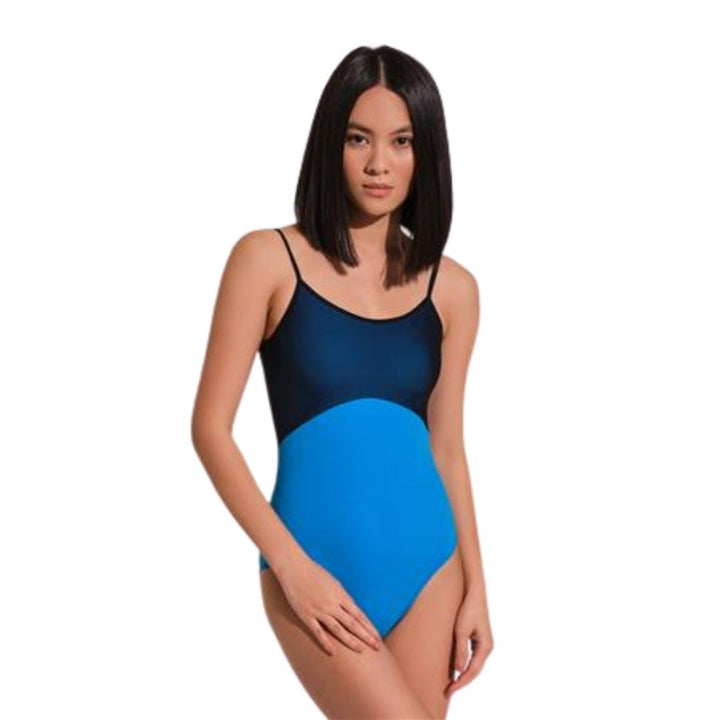 Nikolay Jennifer Leotard Powder Blue - Front
