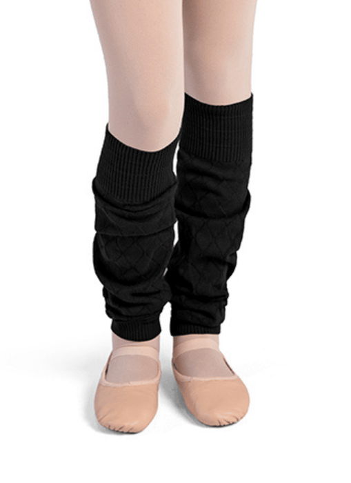 Cotton Leg Warmers for Women White 1 Pair Knitted Retro 