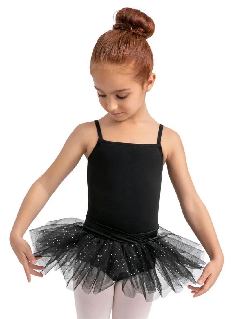 Capezio 11880C Children's Collection Belted Camisole Tutu Dress - Front