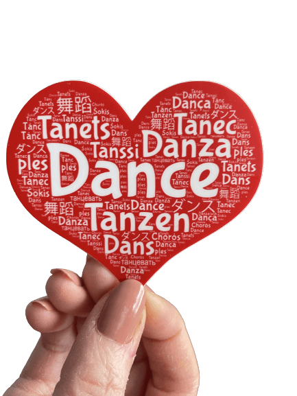 Dance is Universal Language Dance Sticker