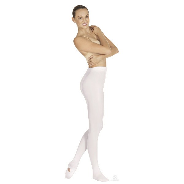 Eurotard Adult 210 Dance Tights White