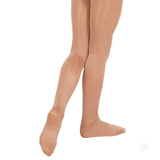 Silky Full Foot Shimmer Dance Tights - Girls Sizes
