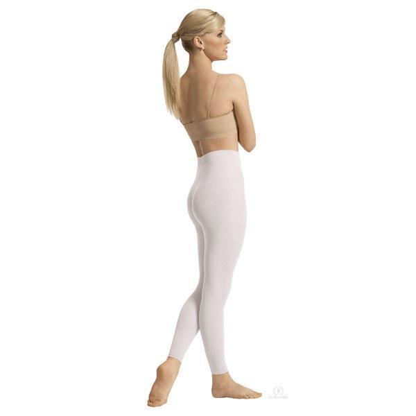 Eurotard 212 Adult Footless Tights white