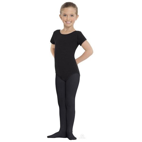 Eurotard 215C Footed Tights - Child black