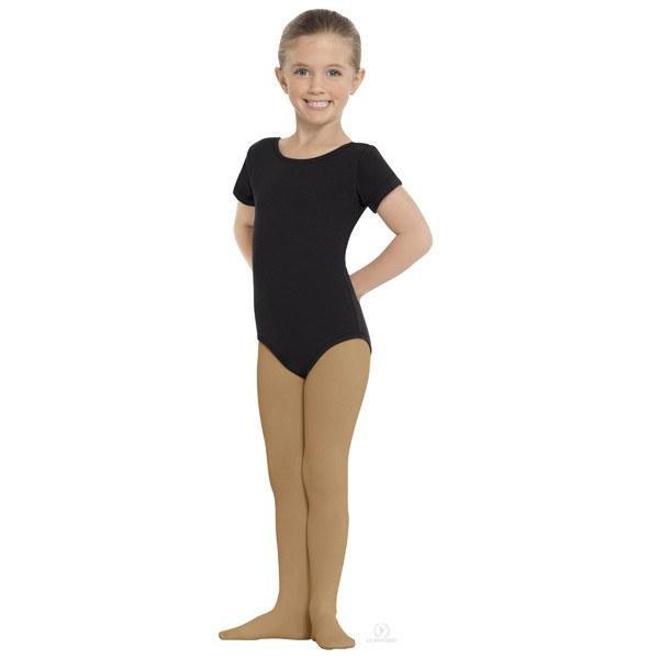 Eurotard 215C Footed Tights - Child caramel
