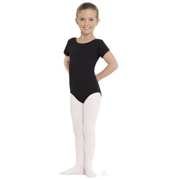  Toddler Striped Tights Semi-Opaque Footed Girls Tights Pack  Of 2 Age 4-6 Black White