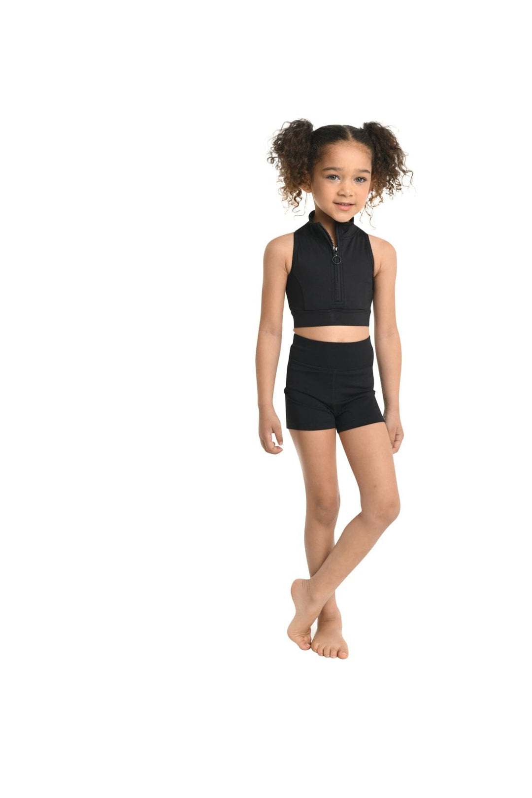 Girl's High Waist Booty Short