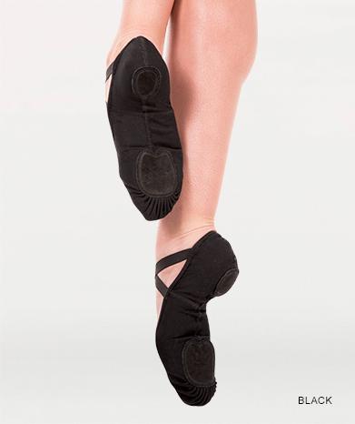 BodyWrappers 248A Stretch Ballet Shoe - Black