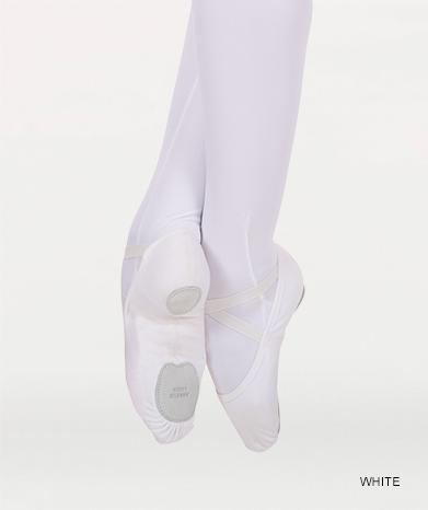 BodyWrappers 248A Stretch Ballet Shoe - White