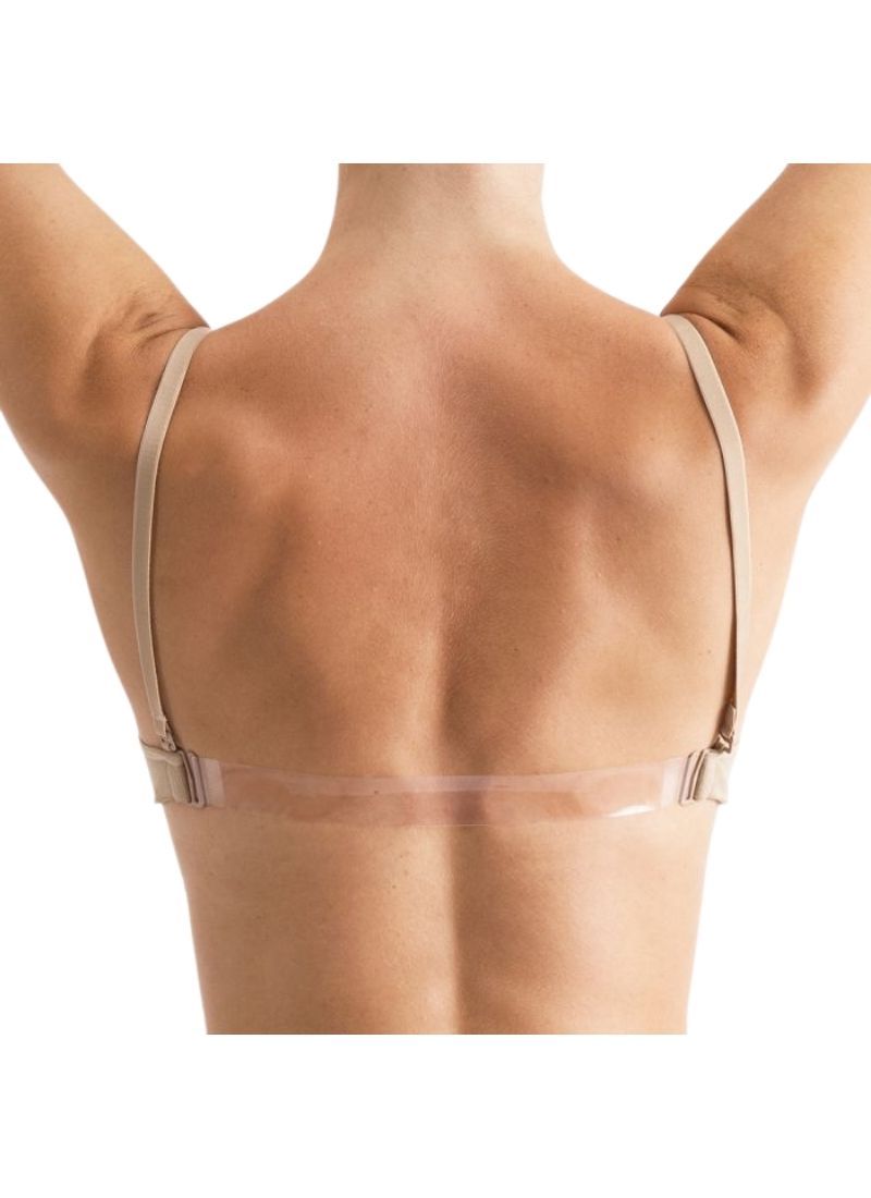 Silky Dance SHDUBA Seamless Clear Back Bra Back - Nude