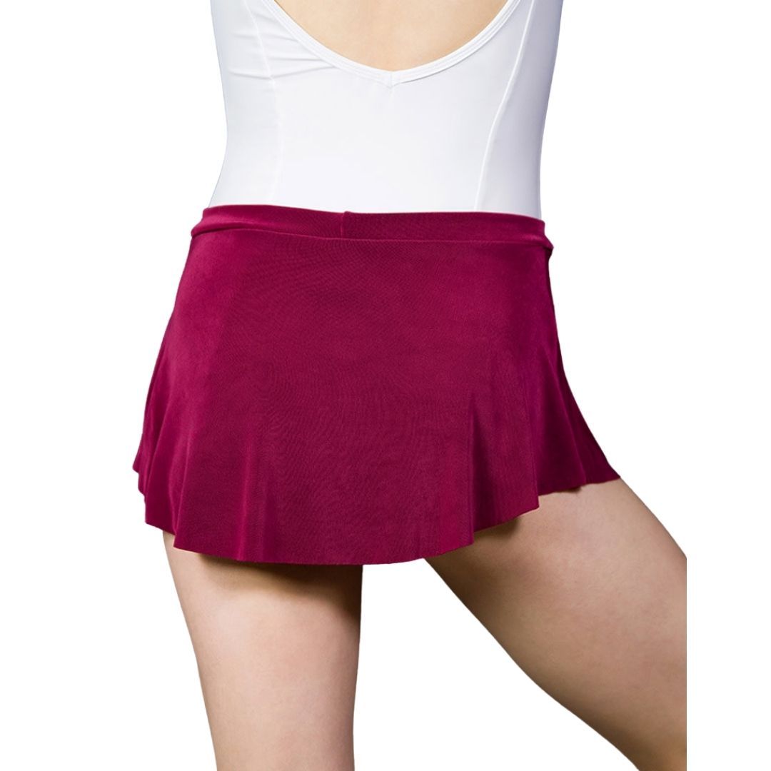 Suffolk 1006C/A Pull On High Low Slinky Skirt