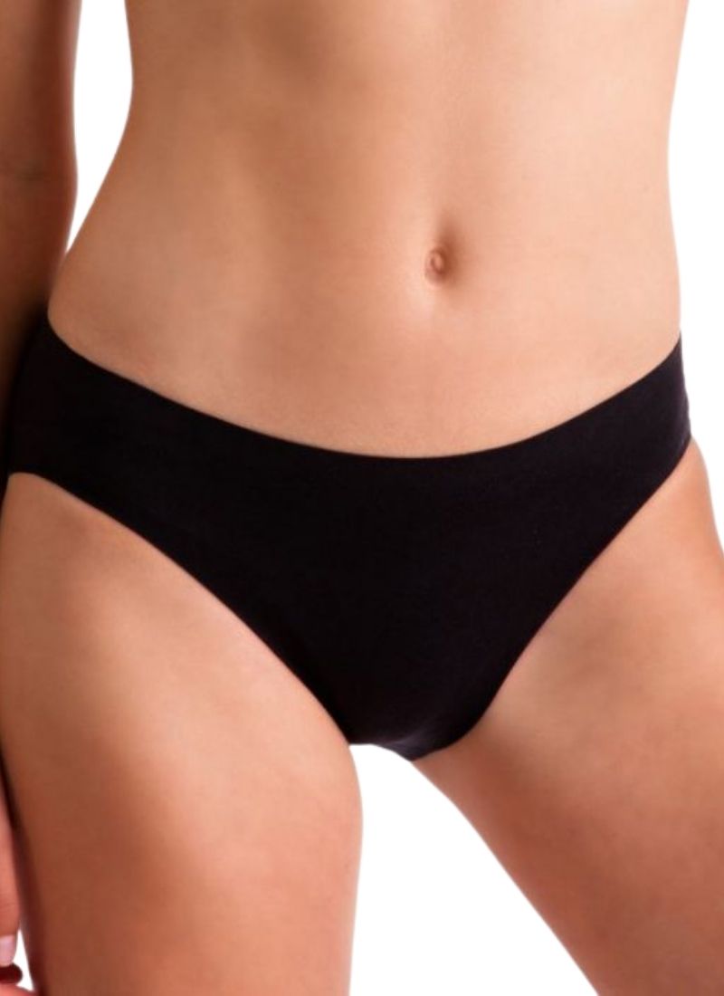Silky Dance SHDUIB Invisible High Cut Brief - Black